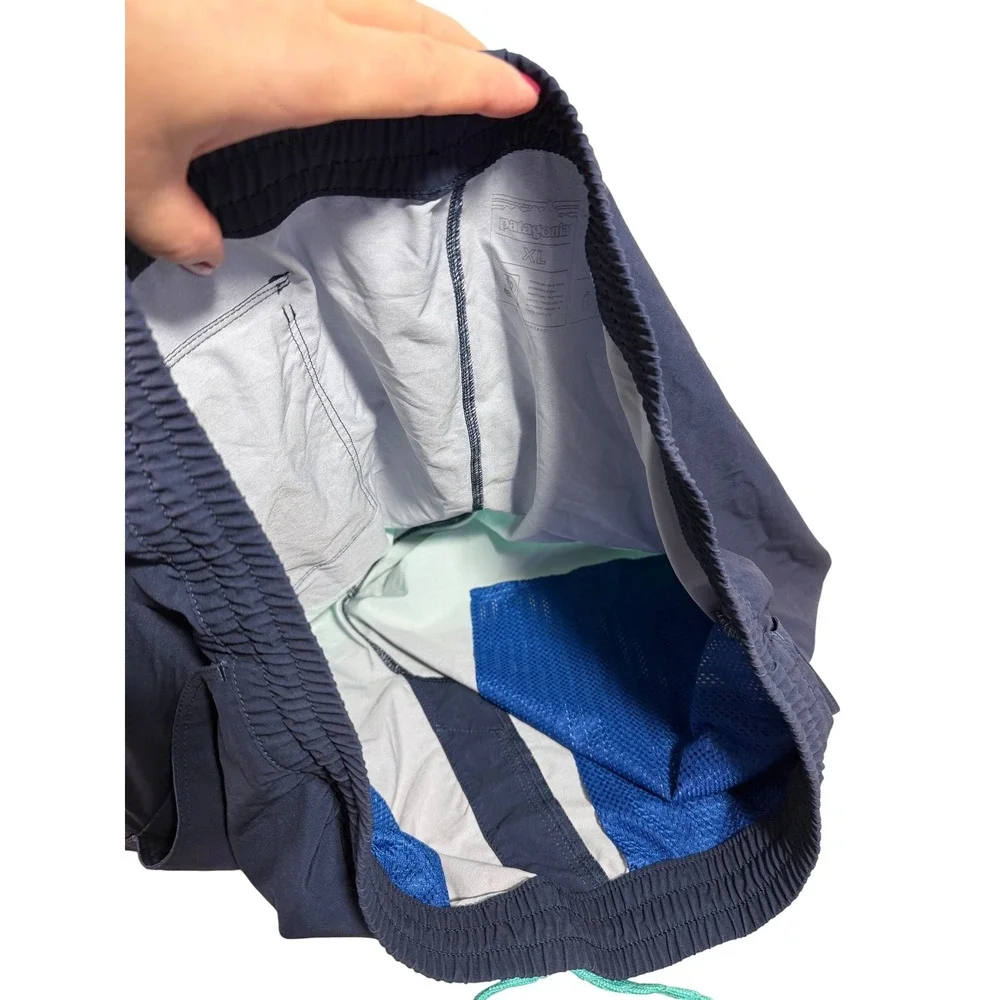 Patagonia Hydro Series Boardshorts Men's XL Blue Teal Swim Trunks Pockets‎